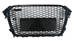 Audi A4 B8 2007–2015 RS-style frontgrill (utan emblem, 2012-2015, svart) foto 1