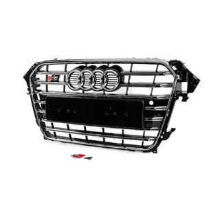 Frontgrill S-style (2012-2015, svart med krom) foto 2