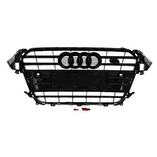 Frontgrill S-style (2012-2015, svart med krom) foto 4