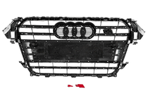 Audi A4 B8 2007–2015 Främre svart S-style grill (2012-2015) foto 4