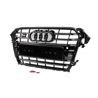 Främre svart S-style grill (2012-2015) Audi A4 B8 2007–2015 foto 3