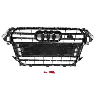 Främre svart S-style grill (2012-2015) foto 4