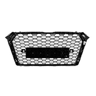 Frontgrill RS-style Quattro (utan logotyp, 2015-2019, svart) foto 4
