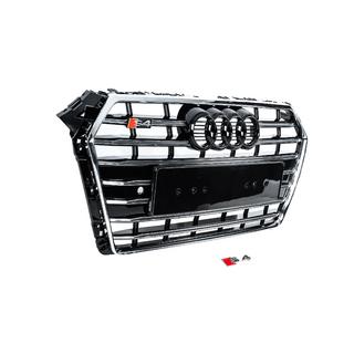 Frontgrill S-style (2015-2019, krom+svart) foto 3