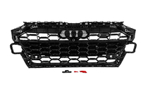 Audi A4 B9 2015–2024 S-style frontgrill (2019-2024, svart) foto 4