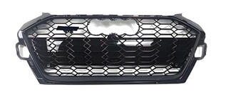Audi A4 B9 2015–2024 Frontgrill i RS-stil (2019-2024, svart) foto 1