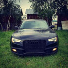 Audi A5 2007–2015 Frontgrill i RS-stil (2011-2015, svart) foto 2