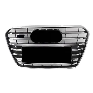 Frontgrill S-style (2011-2015, svart med krom)