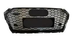 Audi A5 2016–2025 Frontgrill i RS-stil (2016-2019, svart) foto 1