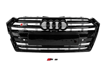 Audi A5 2016–2025 Frontgrill S-style (2016-2019, svart) foto 2