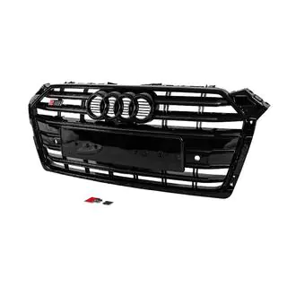 Frontgrill S-style (2016-2019, svart) foto 3