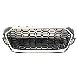 RS-style frontgrill (utan logotyp, 2020-2025, svart med krom)