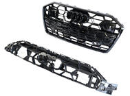 Audi A6 C8 2018–2025 Frontgrill i RS-style (2024+, svart) foto 2