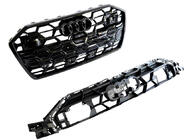 Audi A6 C8 2018–2025 Frontgrill i RS-style (2024+, svart) foto 4