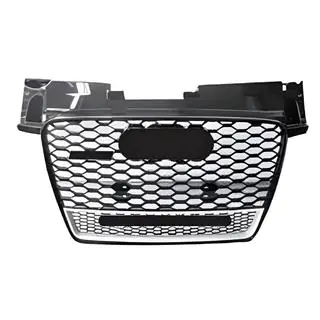 Frontgrill i RS-style med Quattro-emblem (2008-2014, svart)
