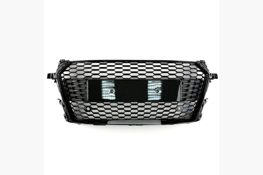 Audi TT 2014–2023 RS-style V-2 frontgrill (2014-2020, svart) Image
