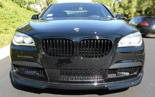 BMW 7-serien F01/F02 2008–2015 Njurgrill 1 Bar (svart högglans) foto 1