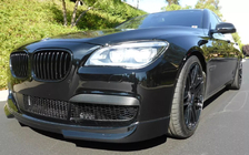 BMW 7-serien F01/F02 2008–2015 Njurgrill 1 Bar (svart högglans) foto 3
