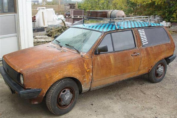 Rat Look: tuning med själen av rostig metall