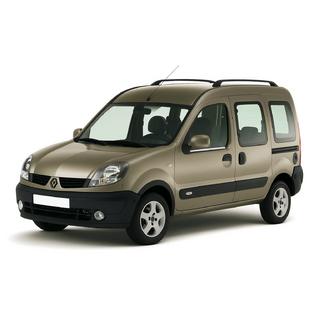 Yttre fönsterlister (2 st, rostfritt) Renault Kangoo 1998–2008 foto 1