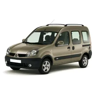 Yttre fönsterlister (2 st, rostfritt) Renault Kangoo 1998–2008 foto 1