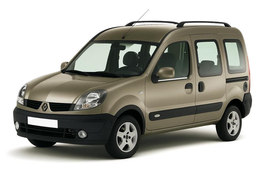 Renault Kangoo 1998–2008 Yttre fönsterlister (2 st, rostfritt) Carmos - turkiskt stål Image