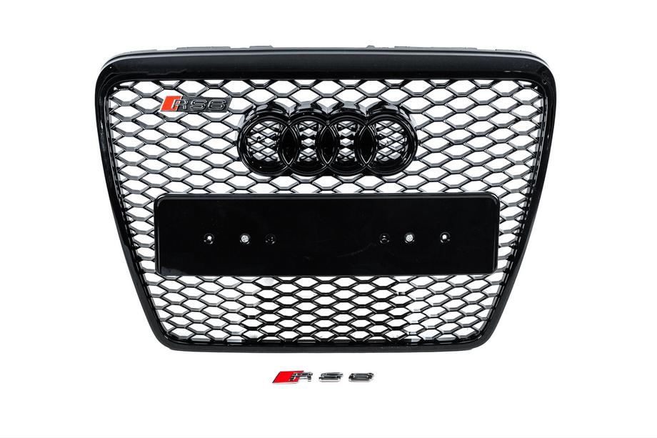 Audi A6 C6 2004–2011 Frontgrill i RS-stil (svart) Image