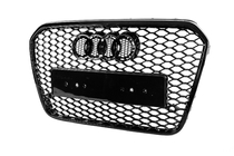Audi A6 C7 2011–2017 Svart RS-style frontgrill (2011-2014) foto 6