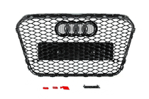 Audi A6 C7 2011–2017 Svart RS-style frontgrill (2011-2014) foto 4