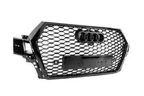 Audi Q7 2015–2026 RS-style frontgrill (2015-2019, svart) foto 6