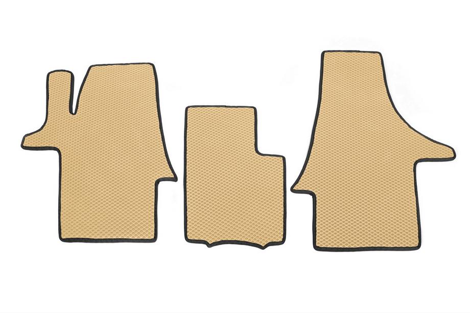 Volkswagen T6 2015–2024 EVA-mattor (beige, fram, för 1+1) Image