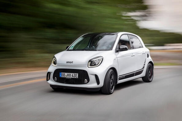 Test av stads-elbilen Smart EQ forfour