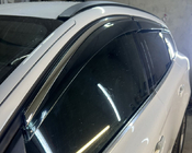 Volvo XC60 2009–2017 Vindavvisare med kromlist Niken Luxury (6 st) foto 5