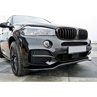 Främre läppspoiler DPT V-1 (för M-Sport, blanksvart) BMW X5 F15 2013–2018 foto 3