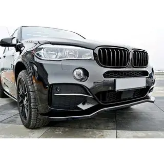 Främre läppspoiler DPT V-1 (för M-Sport, blanksvart) foto 3