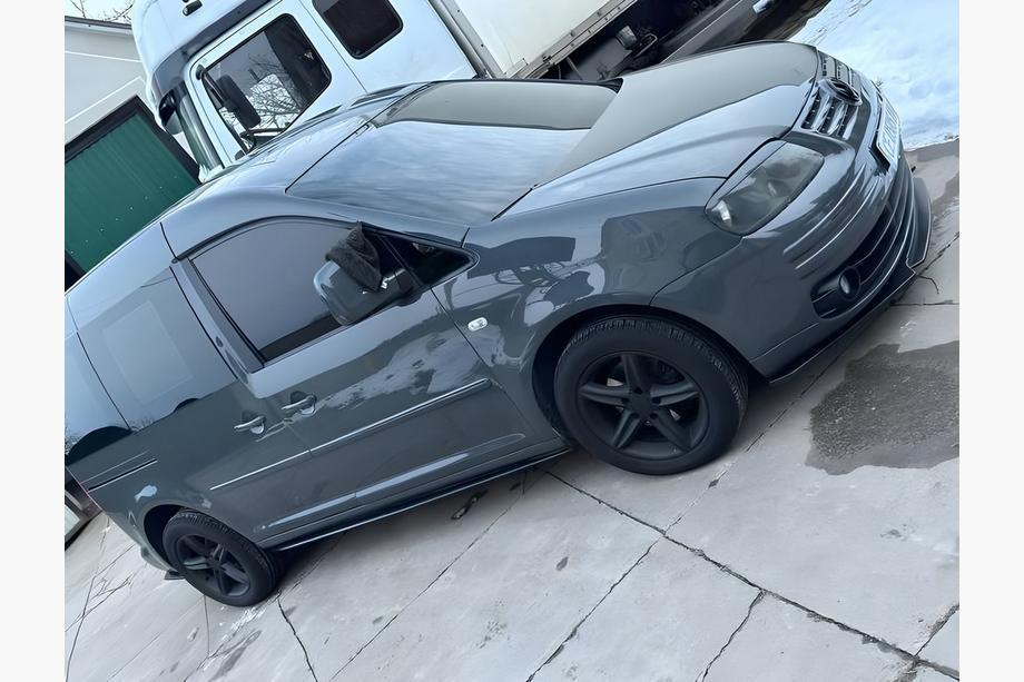 Volkswagen Caddy 2004–2010 Performance sidokjolar (svarta) Image
