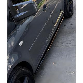 Performance sidokjolar (svarta) Volkswagen Caddy 2015–2020 foto 4
