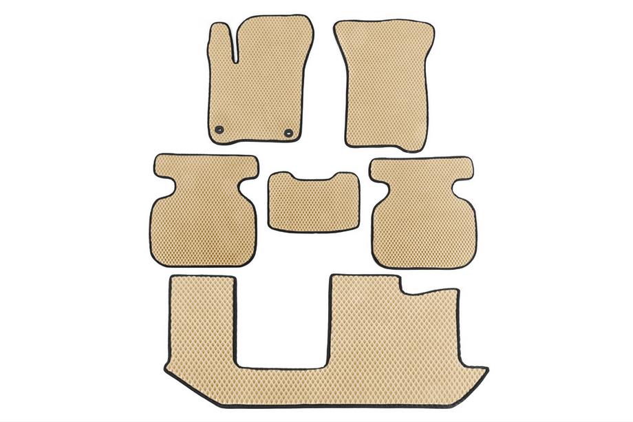 Fiat Freemont 2011–2016 EVA-mattor (3 rader, beige) Image