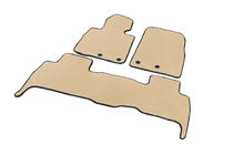 Lexus LX570/450d 2008–2022 EVA V-2 golvmattor i polyuretan (2012-2021, Beige) foto 2