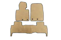 Toyota Land Cruiser 200 2007–2021 EVA V-2 golvmattor i polyuretan (2012-2021, Beige) foto 1