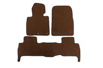 Toyota Land Cruiser 200 2007–2021 Polyuretan EVA-bilmattor EVA V-2 (2012-2021, Brun) foto 1