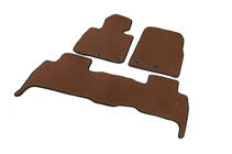 Toyota Land Cruiser 200 2007–2021 Polyuretan EVA-bilmattor EVA V-2 (2012-2021, Brun) foto 2