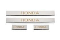 Honda CRV 2007–2011 Instegslister Carmos (4 st, rostfritt) foto 1