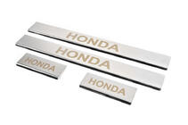 Honda CRV 2007–2011 Instegslister Carmos (4 st, rostfritt) foto 2
