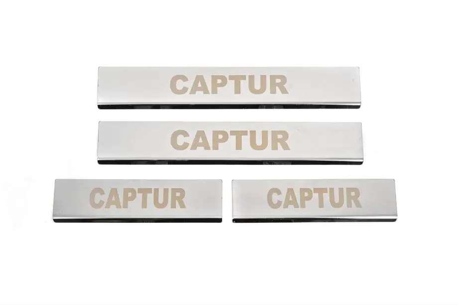 Renault Captur 2013–2019 Instegslister Carmos (4 st, rostfritt) Image