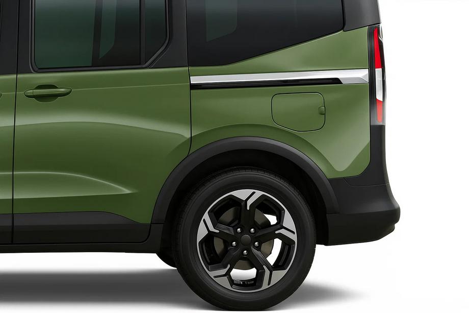 Ford Courier 2023– Rostfri dekorlist för skjutdörr Image