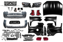 Toyota Land Cruiser Prado 120 2002–2009 Facelift-kit för Toyota Land Cruiser Prado 150 2017+ foto 2
