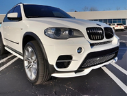 BMW X5 E70 2007–2013 Frontläpp till stötfångare (för 2010-2013 Base, för lackering) foto 8