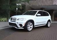 BMW X5 E70 2007–2013 Frontläpp till stötfångare (för 2010-2013 Base, för lackering) foto 10