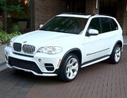 BMW X5 E70 2007–2013 Frontläpp till stötfångare (för 2010-2013 Base, för lackering) foto 9